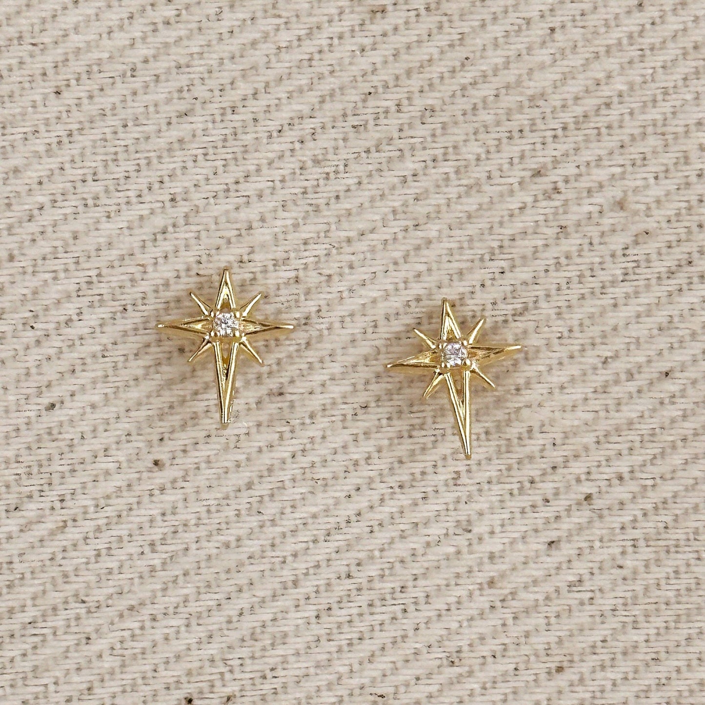 Starburst Gold-Filled Studs