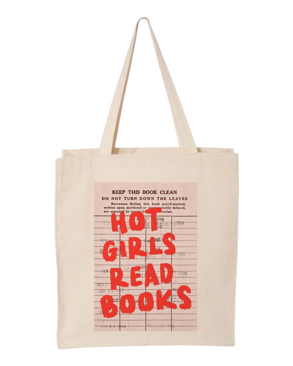 Hot Girls Read Tote Bag