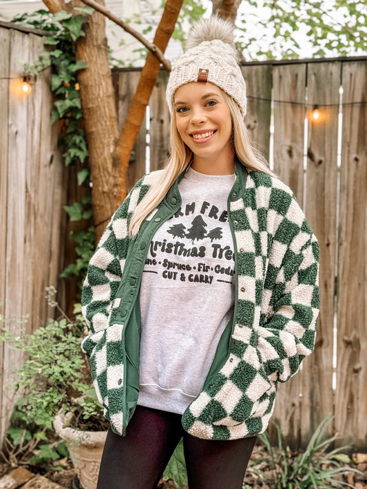 Farm Fresh Trees Sweatshirt