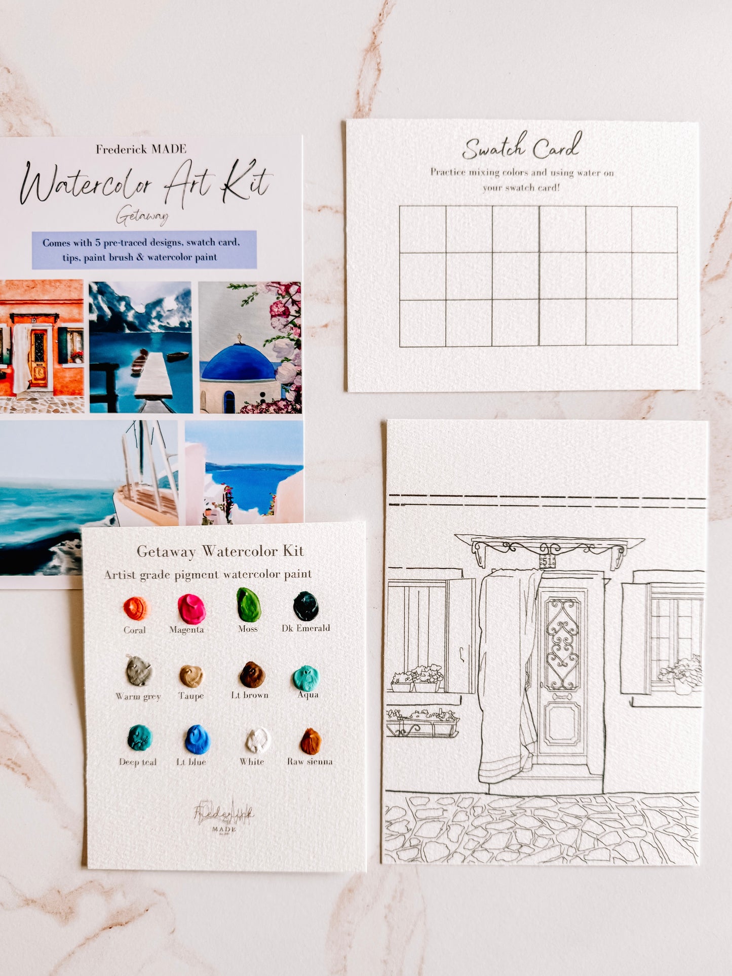 Getaway MINI Watercolor Kit