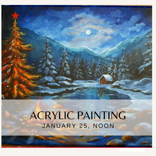 Advanced Acrylic Painting with Christy - January 25