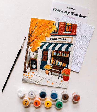 Book Shop Mini Paint By Number