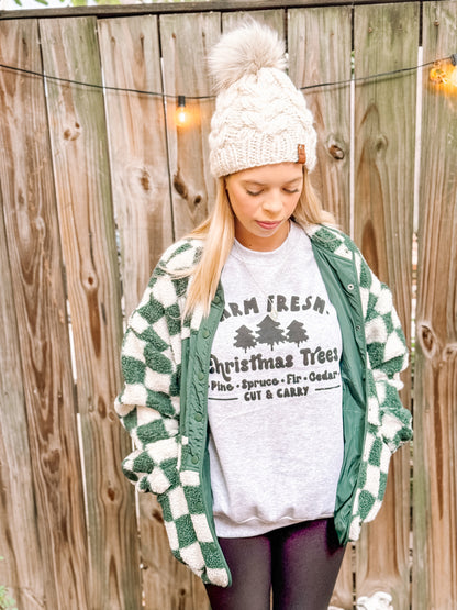 Farm Fresh Trees Sweatshirt