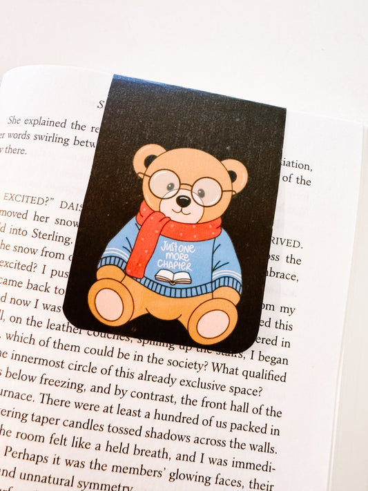 Teddy Bear Magnetic Bookmark