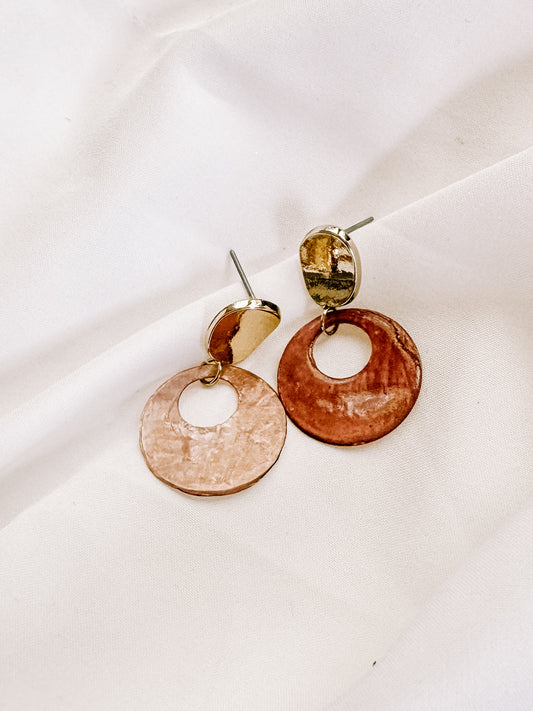 August drop earrings