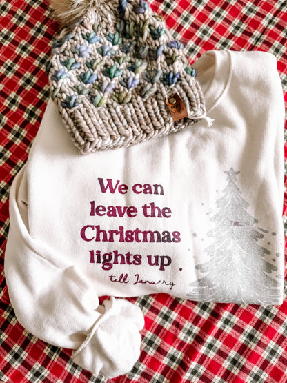 Christmas Lights Sweatshirt