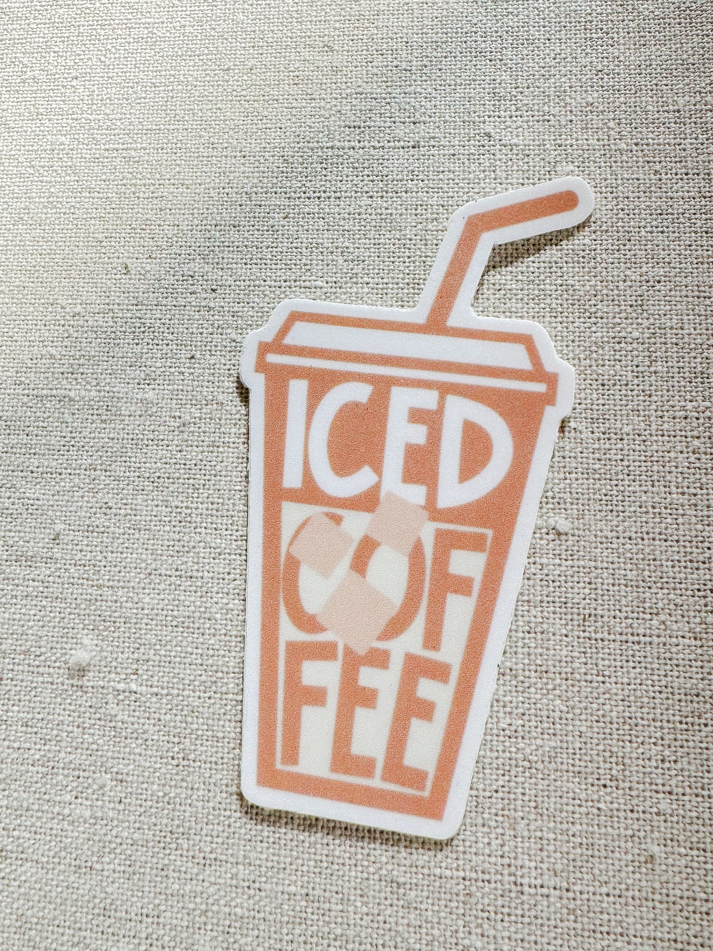 Iced Coffee Sticker