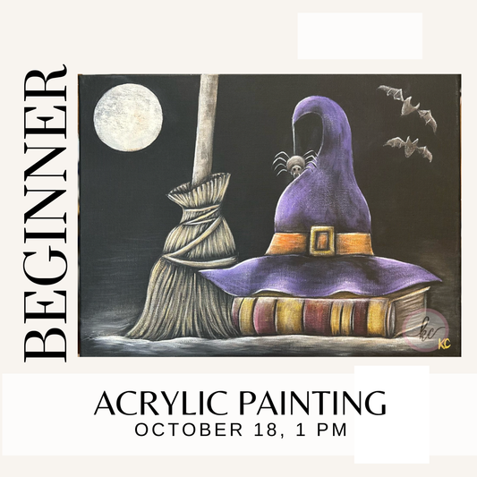 Beginner Acrylic Painting with Renee - October 18
