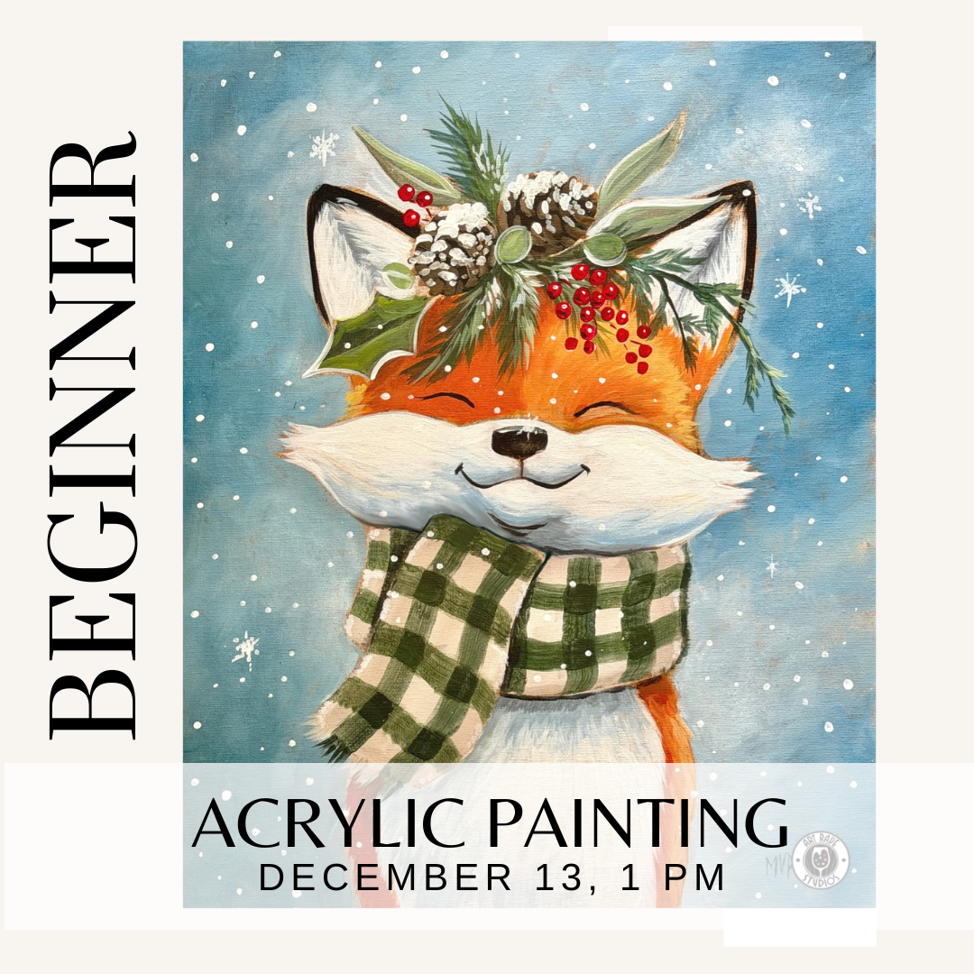 Beginner Acrylic Painting with Renee - December 13