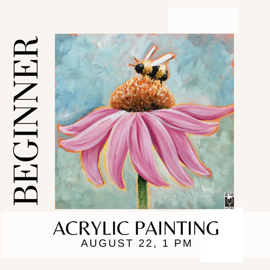 Beginner Acrylic Painting with Michelle - August 22