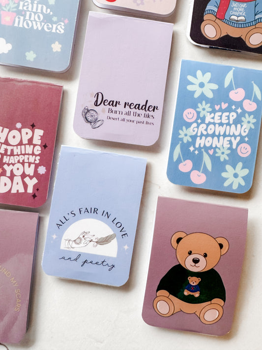 Love & Poetry Magnetic Bookmark