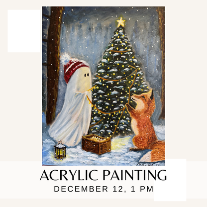 Acrylic Painting with Christy - December 12