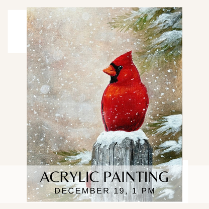 Acrylic Painting with Christy - December 19