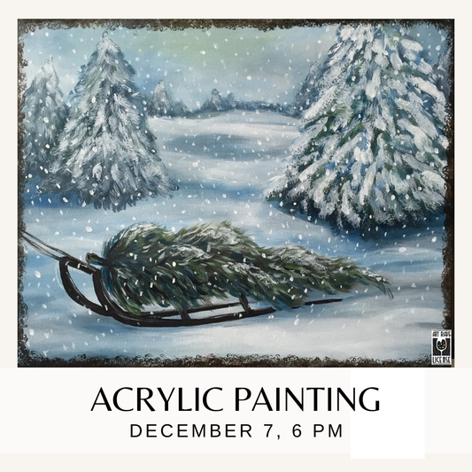 Acrylic Painting with Christy - December 7