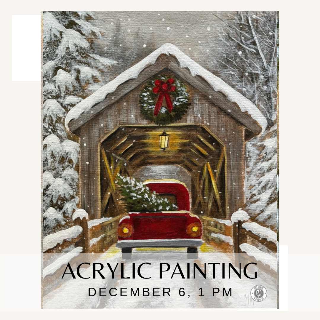 Acrylic Painting with Christy - December 6
