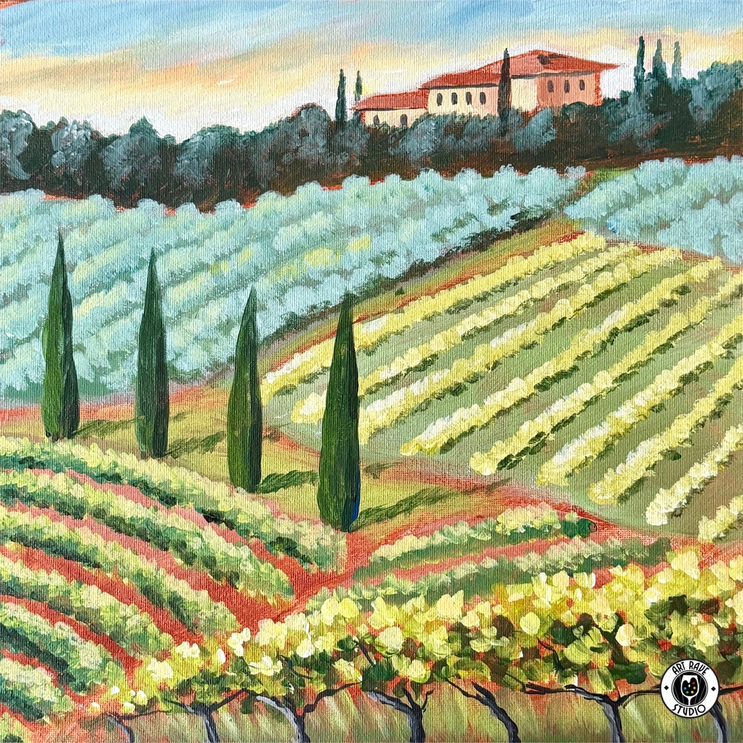 Acrylic Painting with Christy - August 19