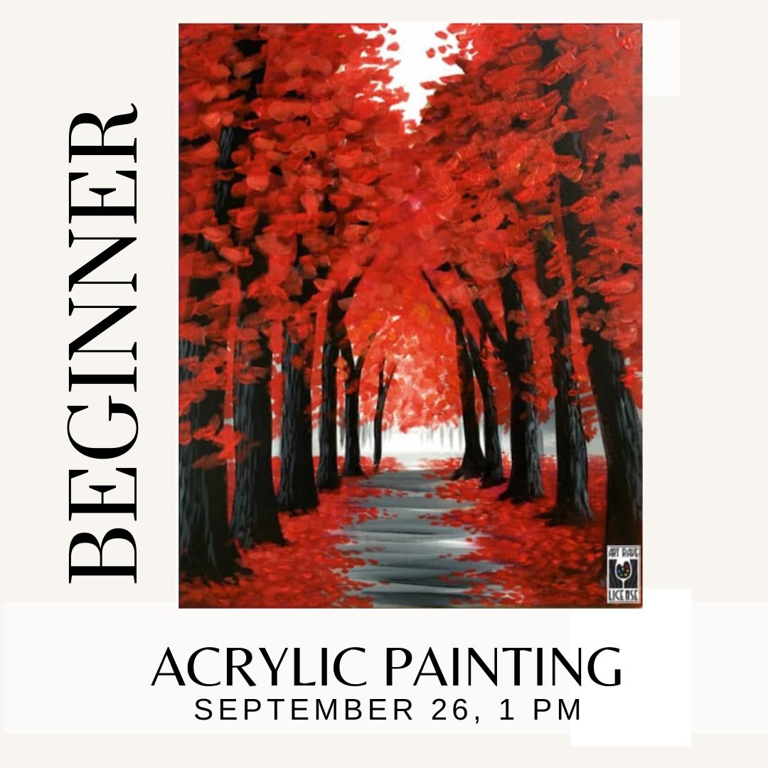 Beginner Acrylic Painting with Michelle - September 26