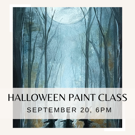 Halloween Painting with Christy - September 20