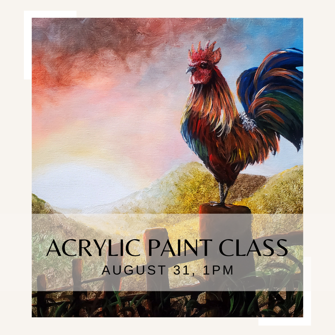 Acrylic Painting with Aimee - August 31