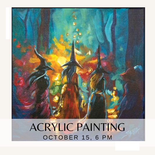 Acrylic Painting with Christy - October 15