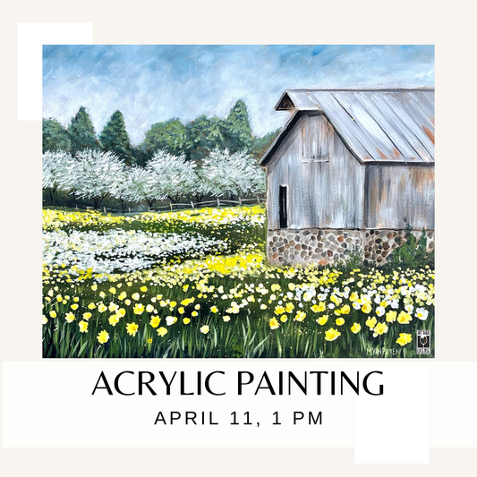 Acrylic Painting with Christy - April 11