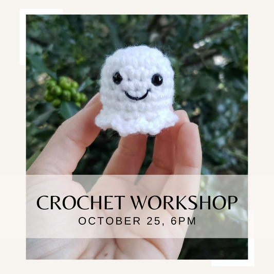 Beginner Crochet with the Yarn Arts - October 25