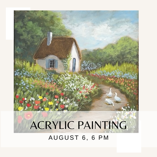 Acrylic Painting with Christy - August 6