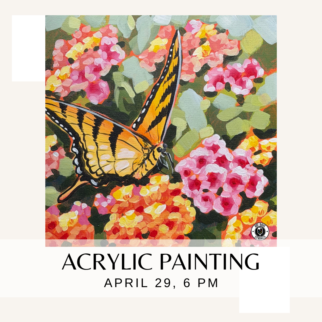 Acrylic Painting with Christy -- April 29
