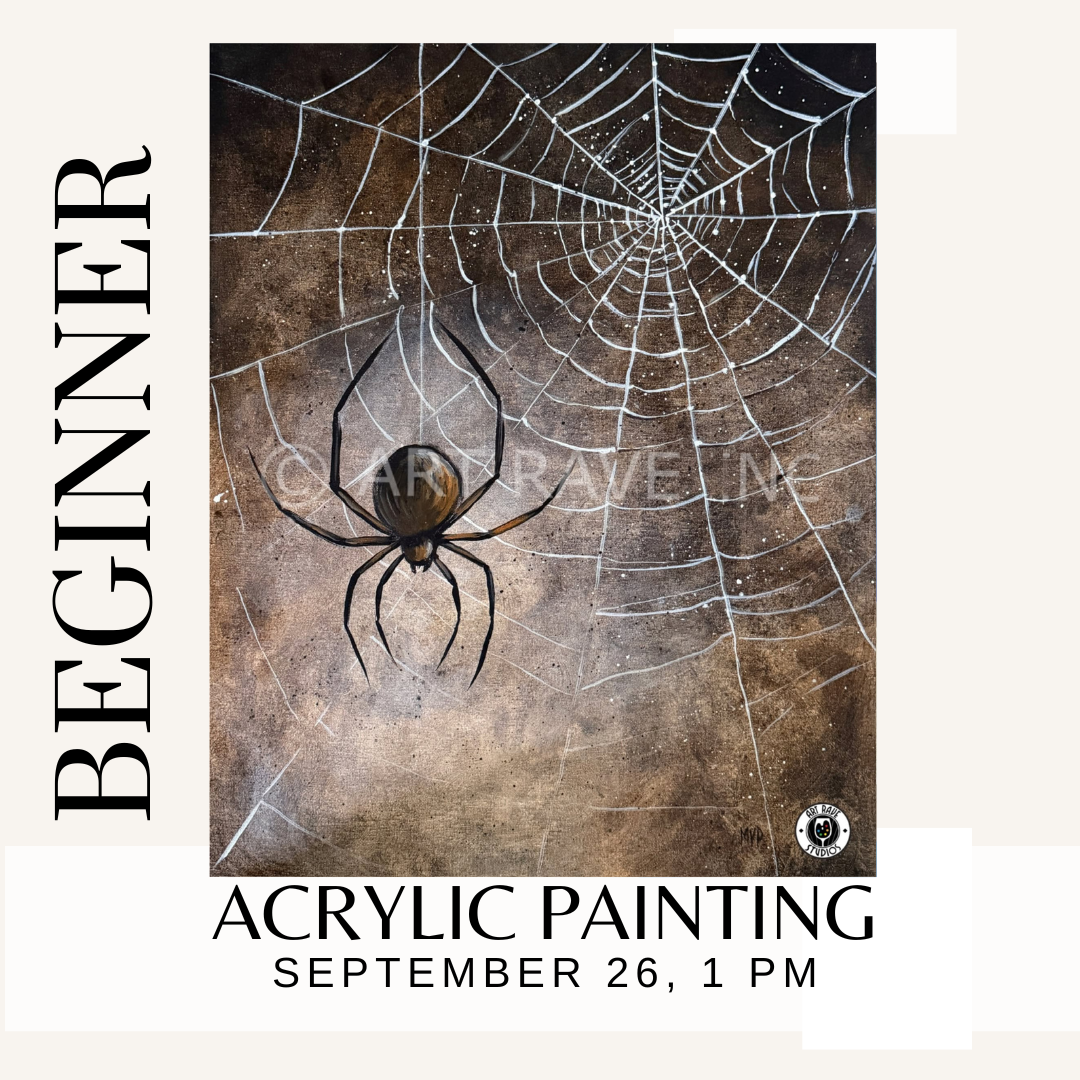 Beginner Acrylic Painting with Michelle - September 26