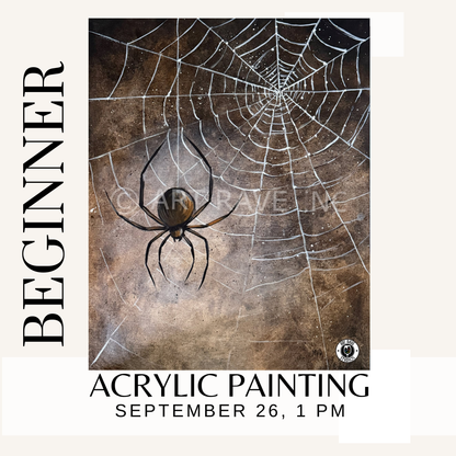 Beginner Acrylic Painting with Michelle - September 26