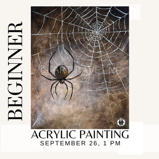 Beginner Acrylic Painting with Michelle - September 26
