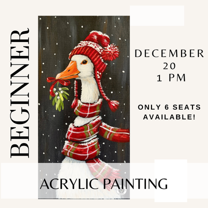 Beginner Acrylic Painting with Renee - December 20