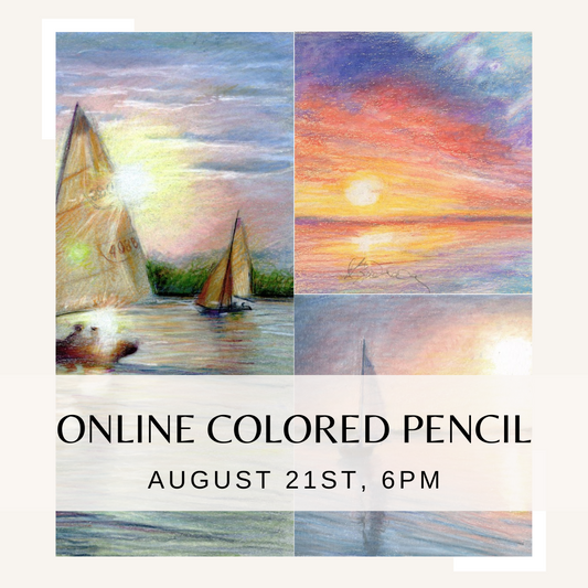 Online Colored Pencil Workshop - August 21