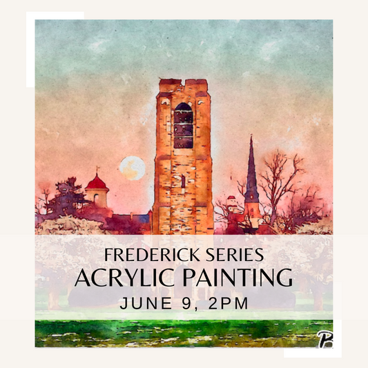 Frederick Series Acrylic Painting with Aimee - June 9