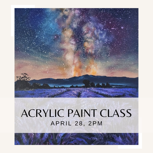 Acrylic Painting with Christy - April 28
