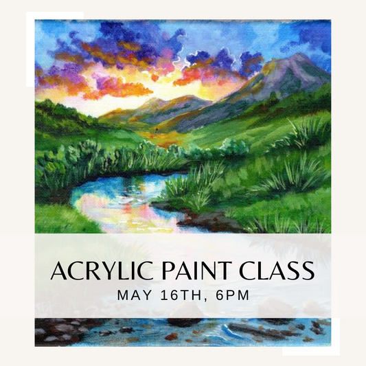 Acrylic Painting with Christy - May 16