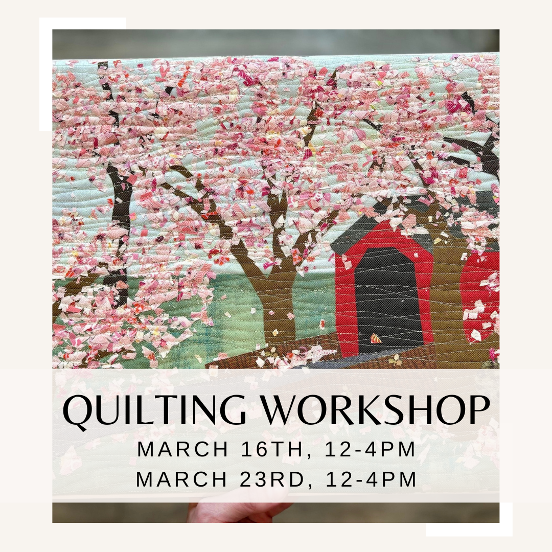 Quilting Workshop with the Clustered Spires Quilt Guild - March 2024