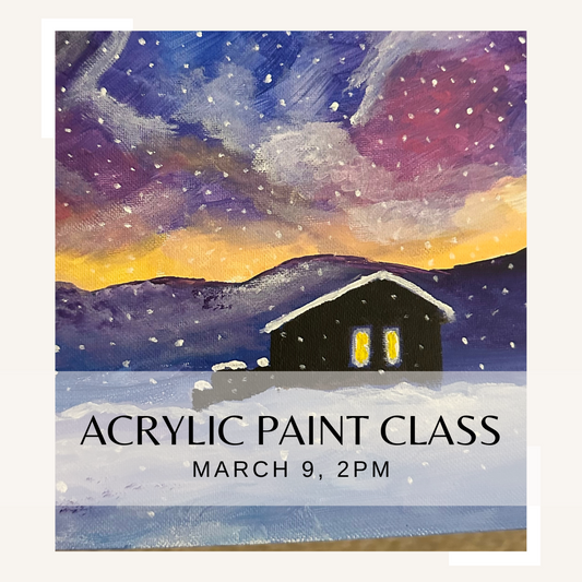 Acrylic Painting with Christy - March 9