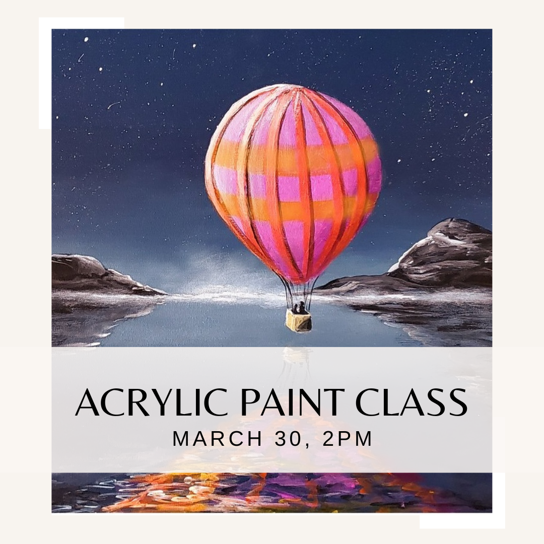 Acrylic Painting with Aimee - March 30