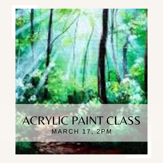 Acrylic Painting with Aimee - March 17