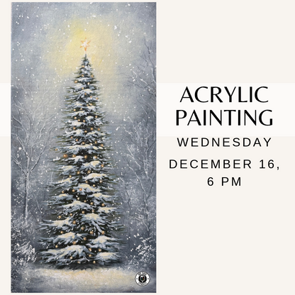 Acrylic Painting with Christy - December 16
