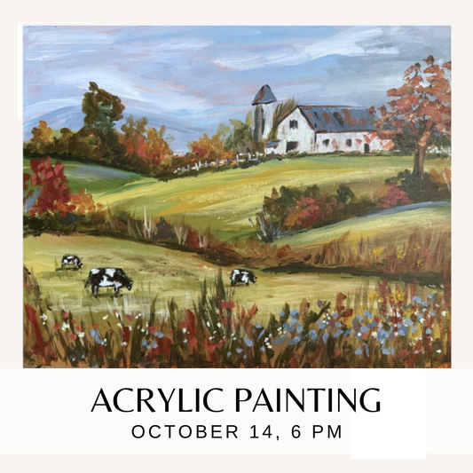 Acrylic Painting with Christy - October 14