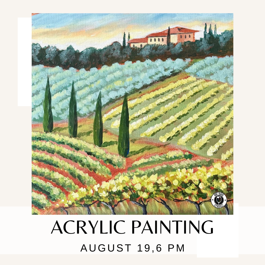 Acrylic Painting with Christy - August 19
