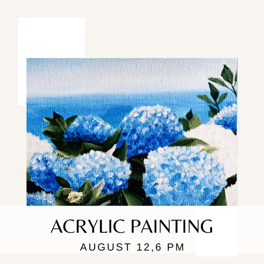 Acrylic Painting with Christy - August 12