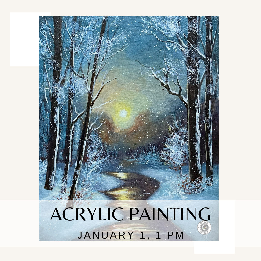 Acrylic Painting with Christy - January 1