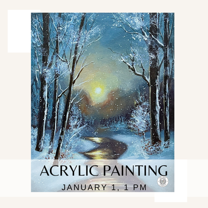 Acrylic Painting with Christy - January 1