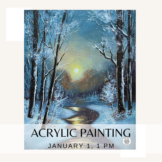 Acrylic Painting with Christy - January 1