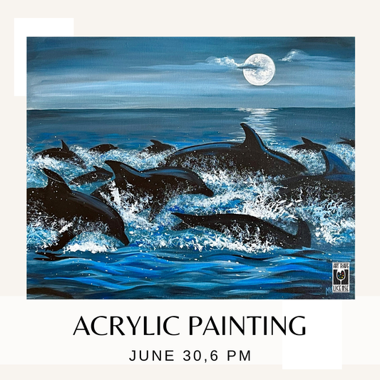 Acrylic Painting with Christy - June 30