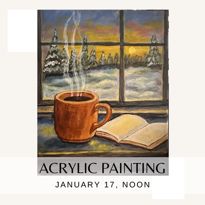 Advanced Acrylic Painting with Christy - January 17