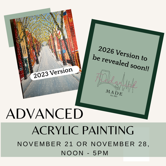 Advanced Acrylic Workshop with Christy - November 21 OR November 28